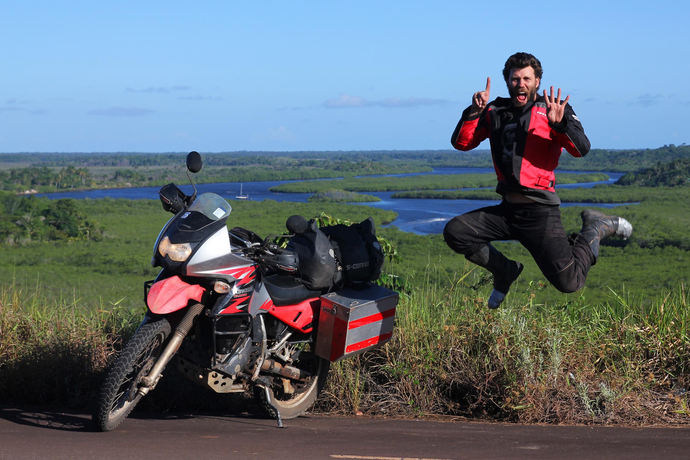 14,000 miles - Near Itacare, Brazil