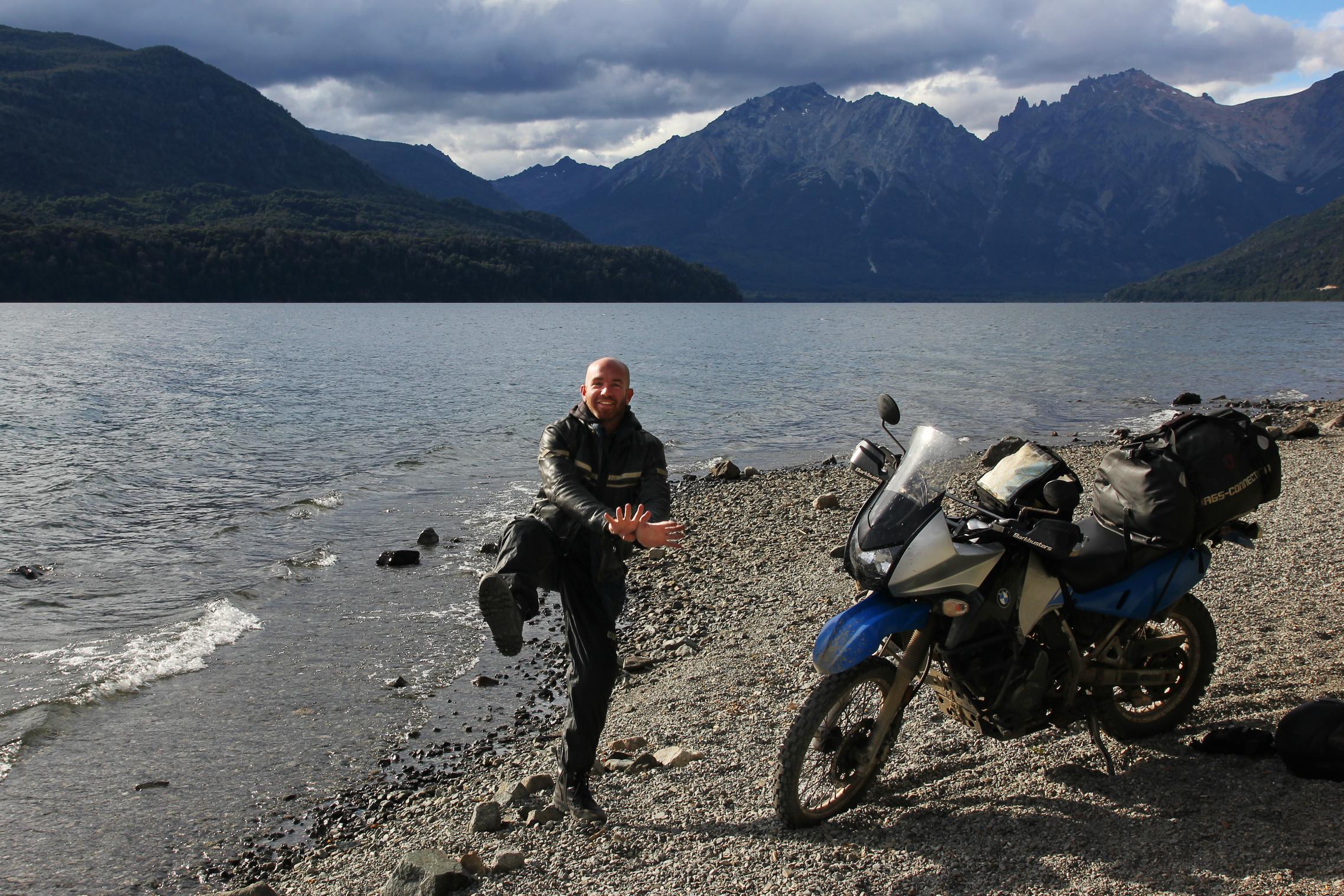 19,000 - Near El Bolson, Argentina -- One of the most scenic spots on the trip on Argentina's Route 40.