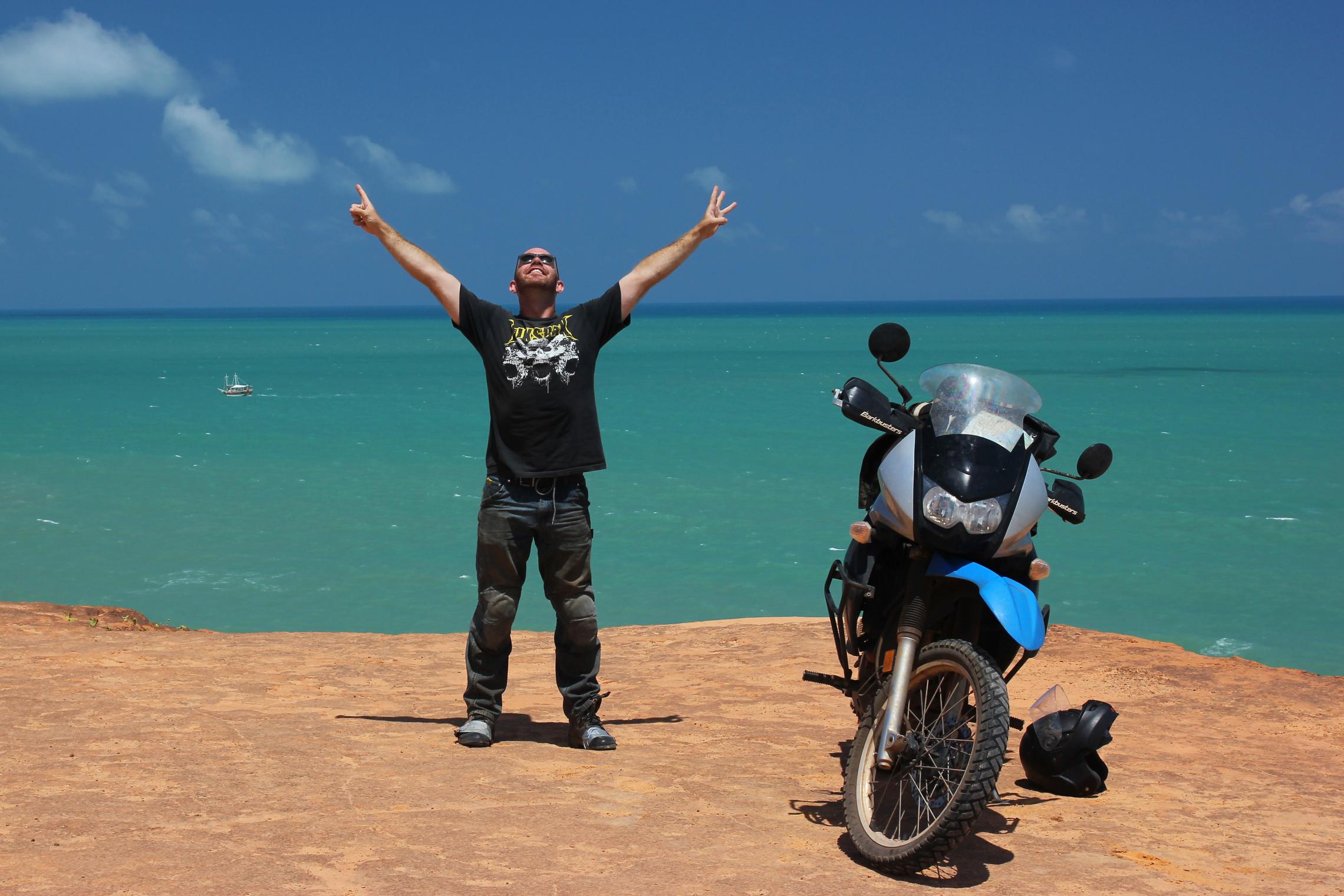 13,000 miles - Praia da Pipa, Brazil 
