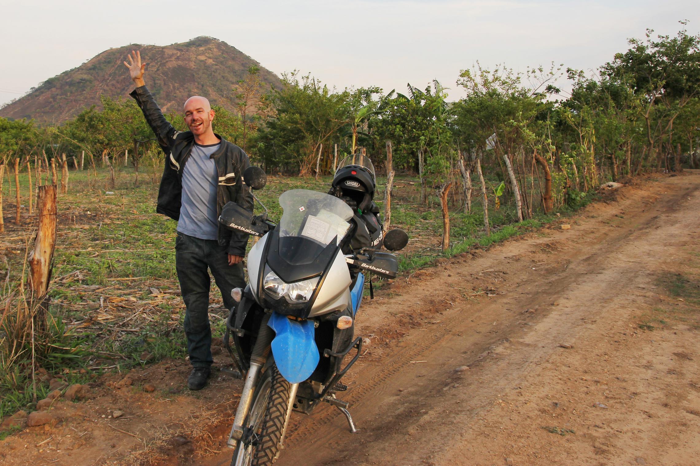 5,000 miles - The ride into Santa Ana, El Salvador