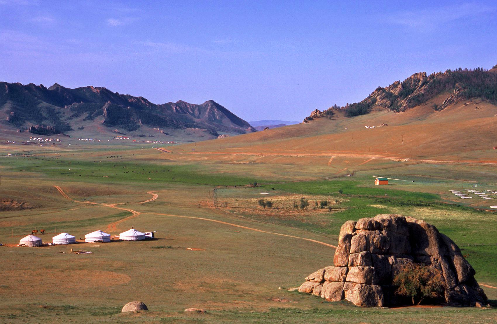 Gers in the distance